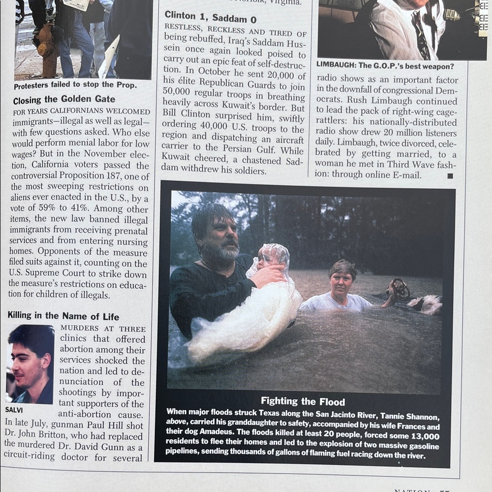 Annual 1994 Year in Review Book - Black - Picture 3 of 6